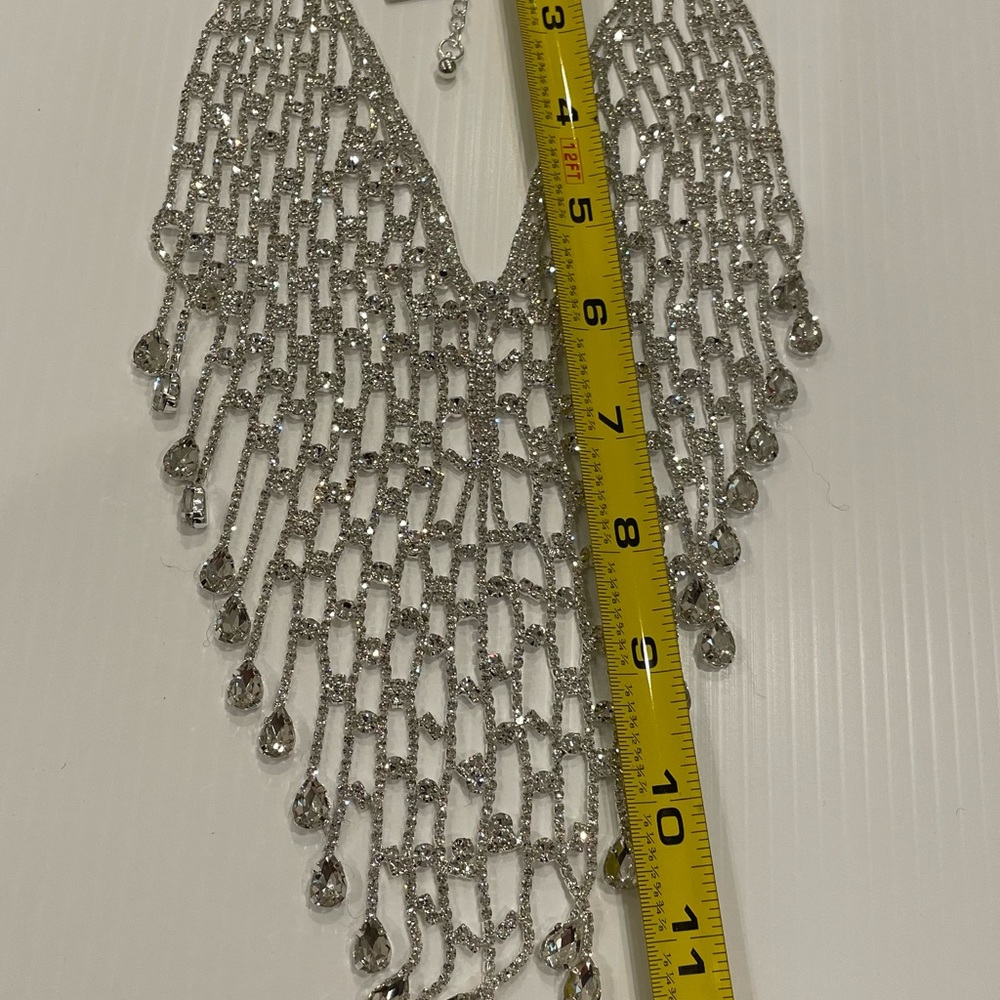 Natasha STATEMENT crystal necklace (FINAL PRICE) NWT 1125 - Picture 7 of 11